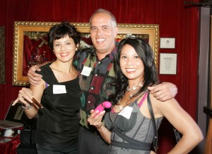 Tonia Lare, Salon Mark Carlos, Marty Bautista of Frank Howard Allen Realtors & Geraldine Nuval of My Boudoir Lingerie