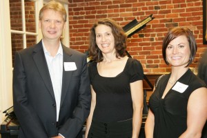 0159 Dennis Owen of Cathay Pacific with Stefanie Nourse & Jacqueline Friend of J Vineyards & Winery