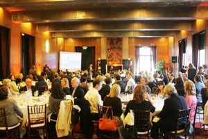 055 120 Council members and guests gathered at The City Club for a wine-instruction program featuring 7 winery members of the Council