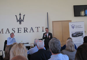 20 (L) Fred Reid, President, Flexjet & Greg Minor, General Manager, Ferrari/Maserati of San Francisco