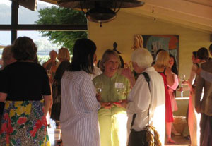 IMG_1519 Guests mingle while enjoying sumptuous wines