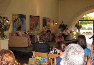 IMG_1537 Our panelists for the evening...the women responsible for making Napa what it is today