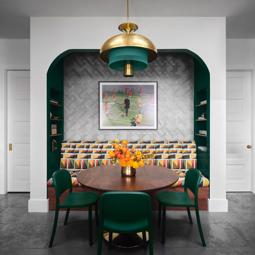 Cook Construction designers showase dining room